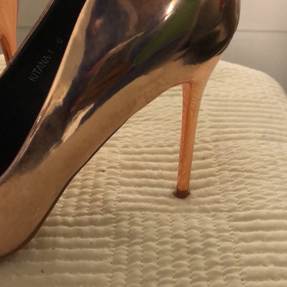 Cape Robbin heels Rose Gold - Picture 3 of 9